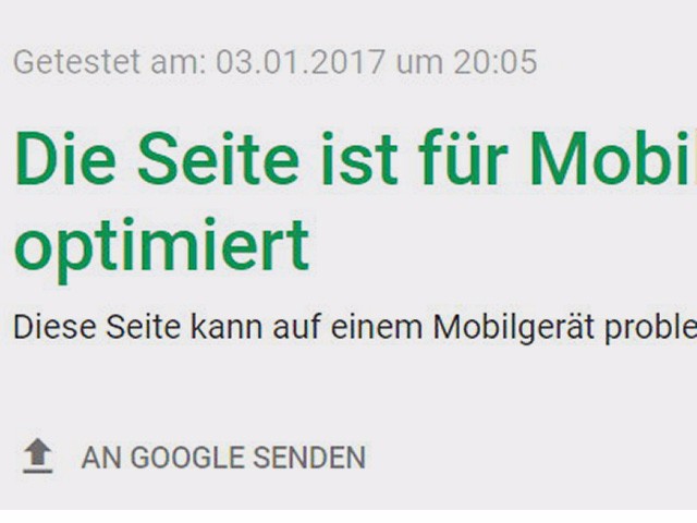 Ist Ihre Website tauglich für Mobilgeräte?